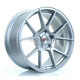 2Forge ZF6 Alloy Wheel 19x9.5 5x128 ET15 TO 50 72.6mm CB Crystal Silver Alloy Wheels