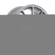 2Forge ZF8 Alloy Wheel 17x7.5 4x100 ET10 TO 50 72.5mm CB Silver Alloy Wheels