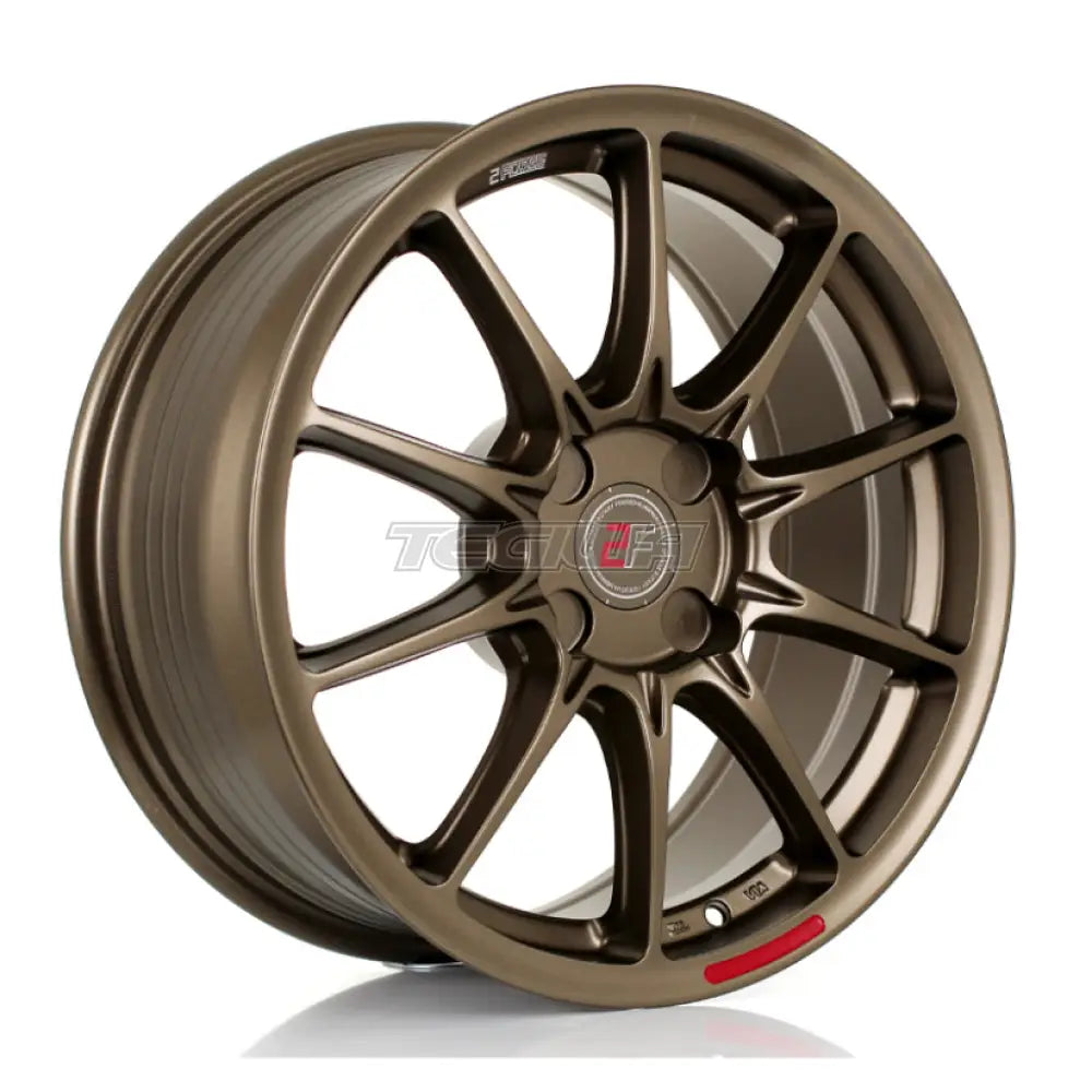 2Forge ZF8 Alloy Wheel 17x7.5 4x114 ET10 TO 50 72.5mm CB Matt Bronze Alloy Wheels
