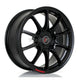 2Forge ZF8 Alloy Wheel 17x7.5 5x112 ET10 TO 50 72.5mm CB Matt Black Alloy Wheels