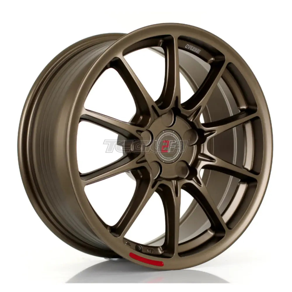 2Forge ZF8 Alloy Wheel 17x7.5 5x127 ET10 TO 50 72.5mm CB Matt Bronze Alloy Wheels