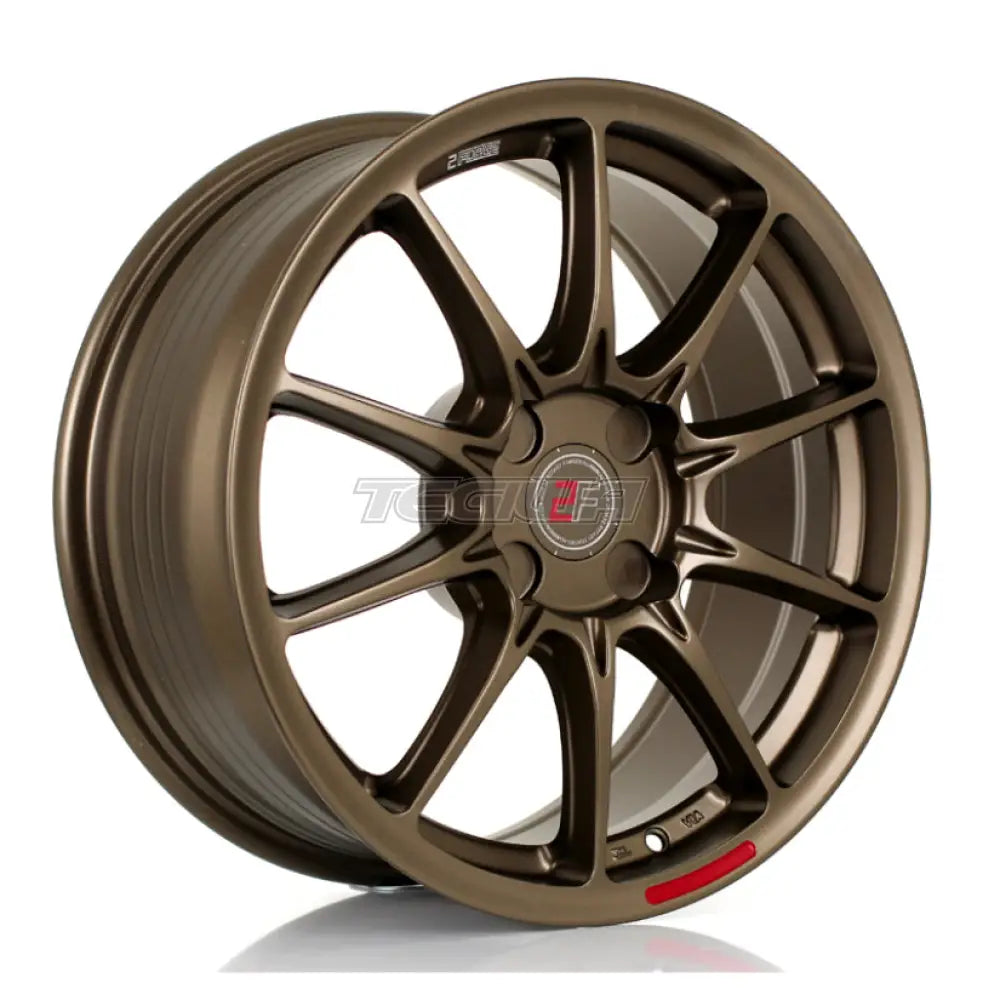 2Forge ZF8 Alloy Wheel 17x8 4x114 ET10 TO 50 72.5mm CB Matt Bronze Alloy Wheels