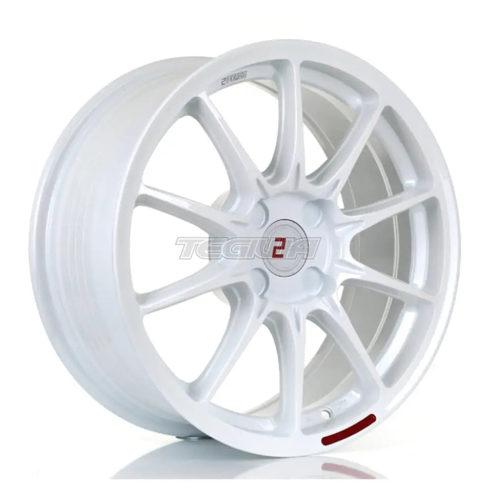 2Forge ZF8 Alloy Wheel 17x8 4x114 ET10 TO 50 72.5mm CB White Alloy Wheels