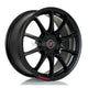 2Forge ZF8 Alloy Wheel 17x8 5x110 ET10 TO 50 72.5mm CB Matt Black Alloy Wheels