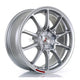 2Forge ZF8 Alloy Wheel 17x8 5x110 ET10 TO 50 72.5mm CB Silver Alloy Wheels