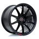 2Forge ZF8 Alloy Wheel 17x9 5x118 ET10 TO 50 72.5mm CB Matt Black Alloy Wheels