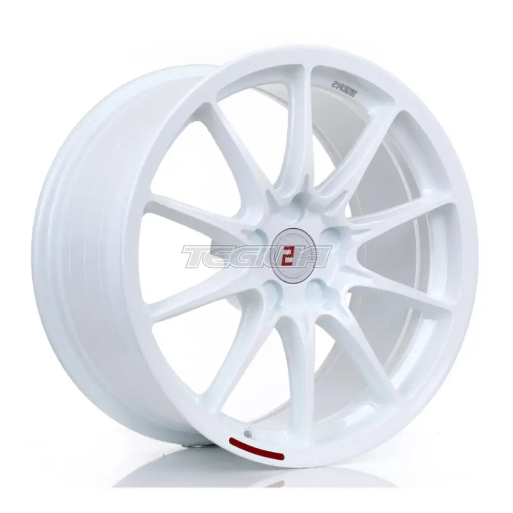 2Forge ZF8 Alloy Wheel 18x9 5x112 ET12 TO 50 72.5mm CB White Alloy Wheels