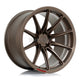2Forge ZF8-R Alloy Wheel 17x9 5x115 ET0 TO 50 72.6mm CB Gloss Bronze Alloy Wheels