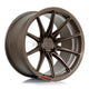 2Forge ZF8-R Alloy Wheel 22x11 5x115 ET0 TO 50 72.6mm CB Satin Bronze Alloy Wheels