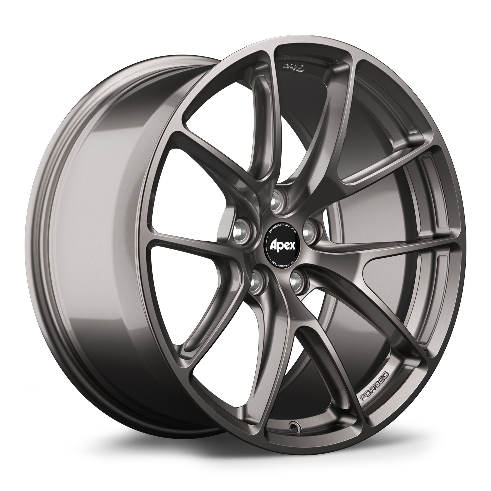 Apex VS-5RX Forged Alloy Wheel 19x9.5 ET33 5x114.3 Anthracite 64.1mm CB