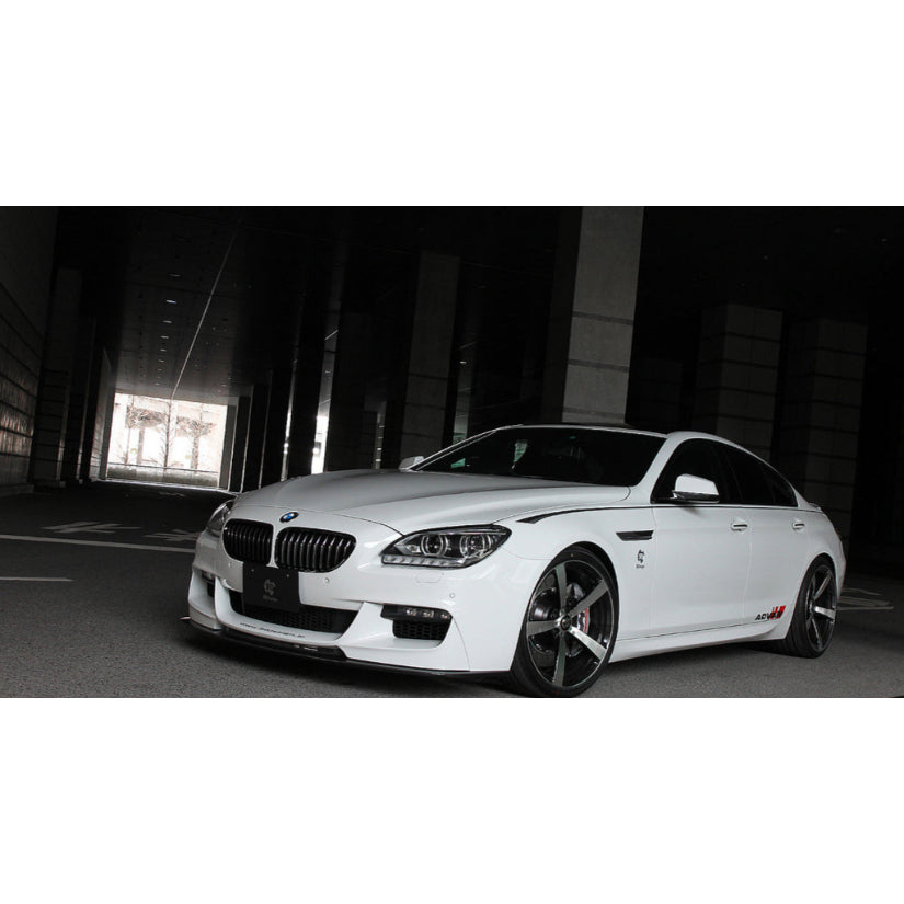 3Ddesign Front Splitter Set BMW 6 Series F06 F12 F13 M-Sport