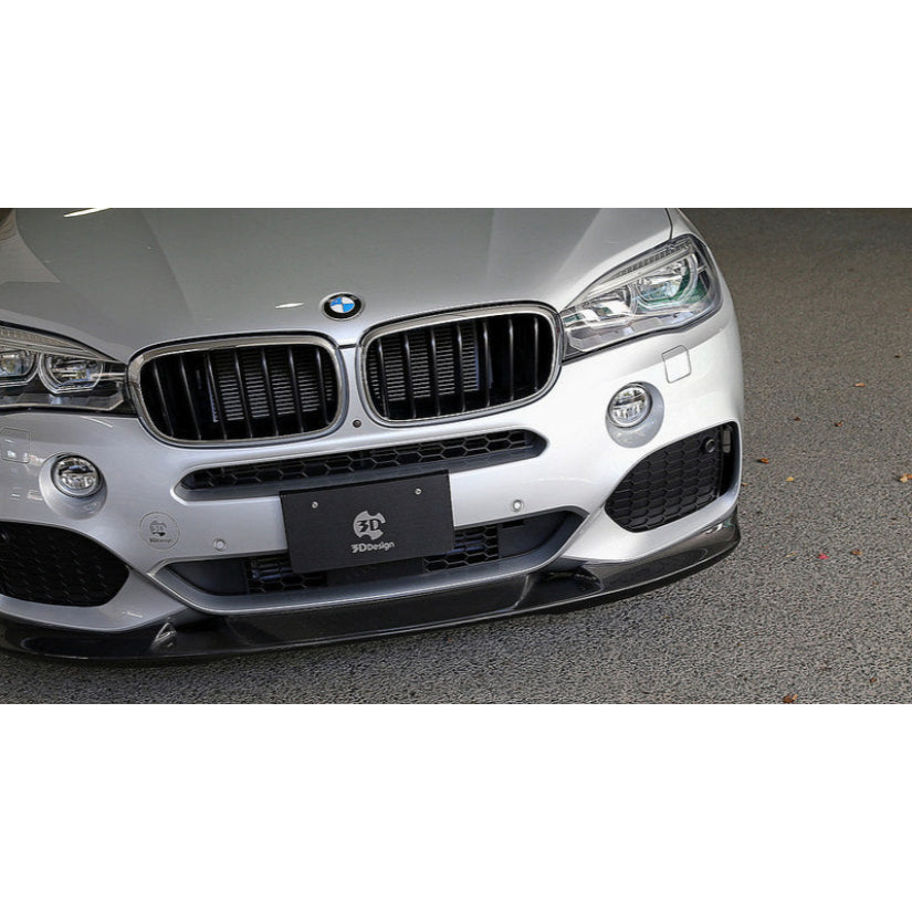 3Ddesign Front Splitter Carbon Fibre BMW X5 F15 M-Sport