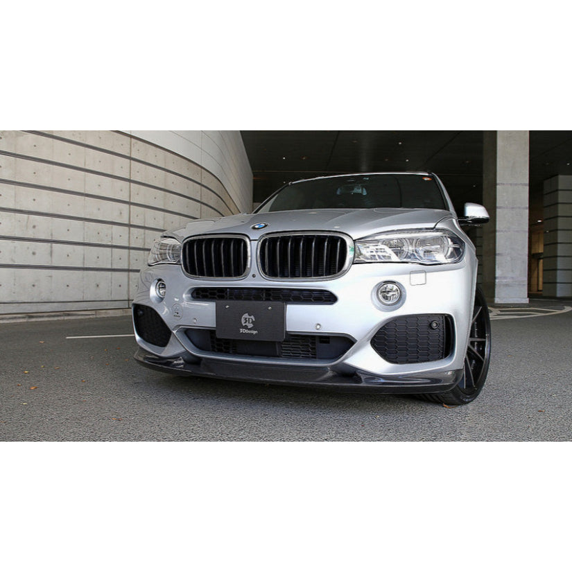 3Ddesign Front Splitter Carbon Fibre BMW X5 F15 M-Sport