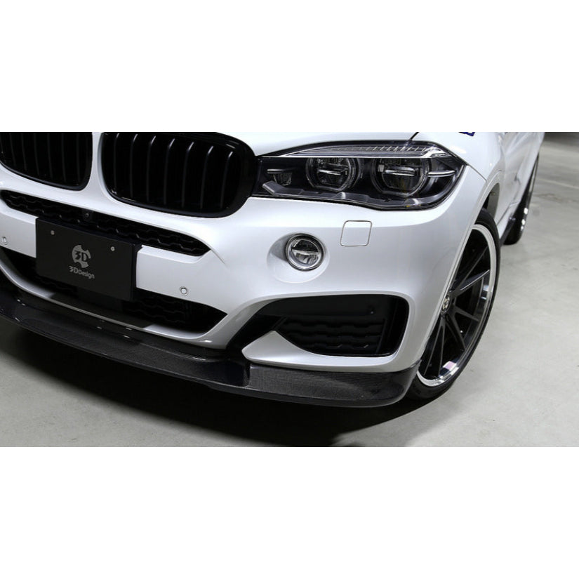 3Ddesign Front Splitter Carbon Fibre BMW X6 F16 M-Sport