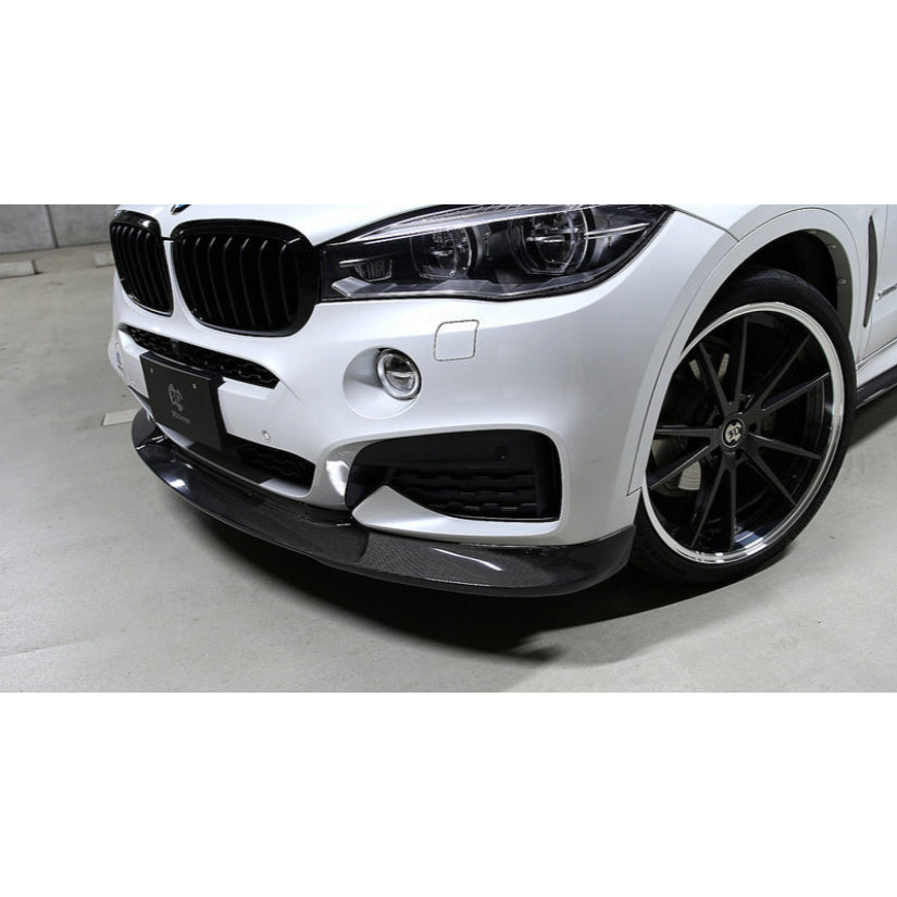 3Ddesign Front Splitter Carbon Fibre BMW X6 F16 M-Sport