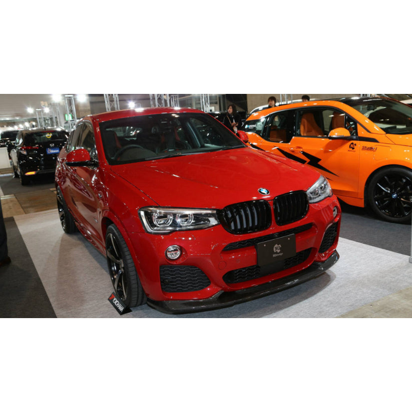 3Ddesign Front Splitter Carbon Fibre BMW X4 M-Sport F26