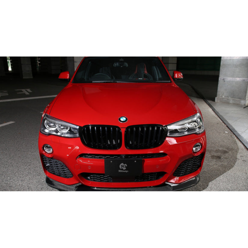 3Ddesign Front Splitter Carbon Fibre BMW X4 M-Sport F26