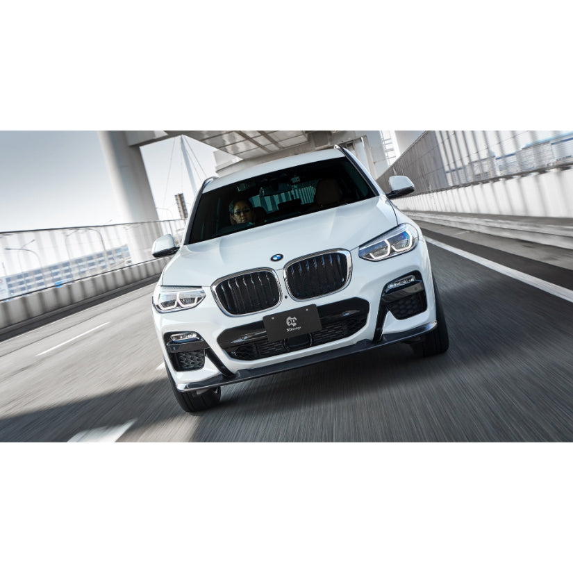 3Ddesign Front Splitter Carbon Fibre BMW X3 X4 G01 02 M40i M-Sport