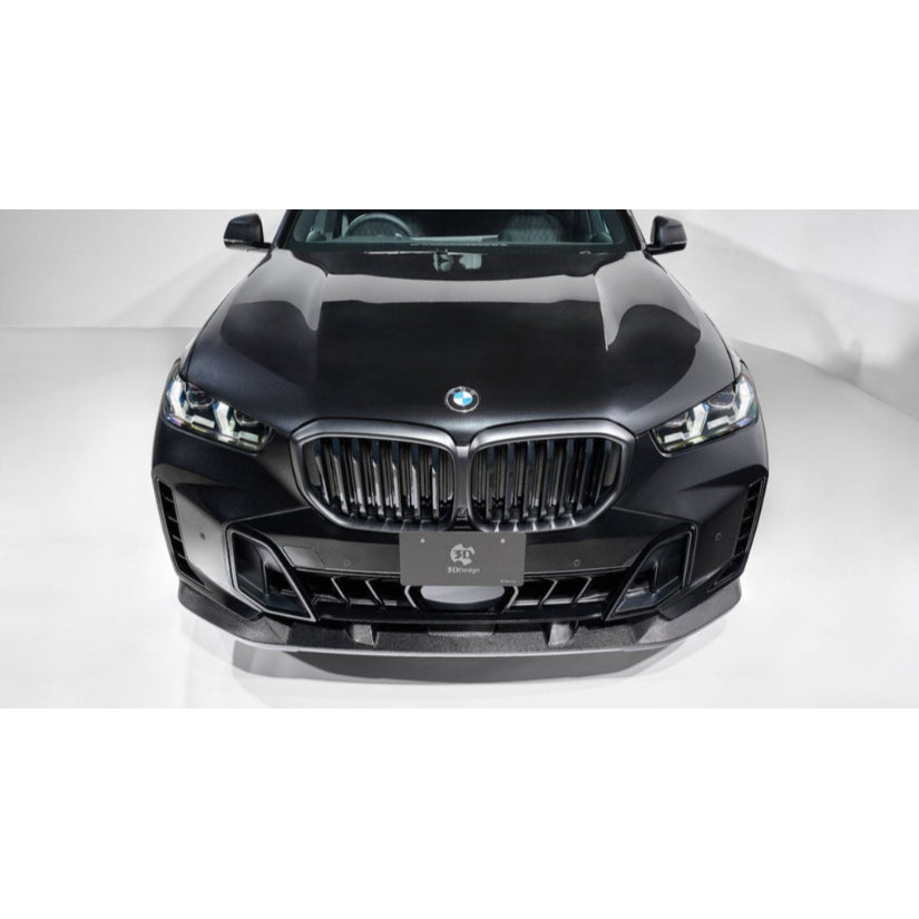 3Ddesign Front Splitter Carbon Fibre BMW X5 M60i G05 LCI M-Sport