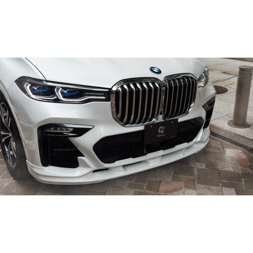 3Ddesign Front Splitter BMW X7 M50i G07 M-Sport