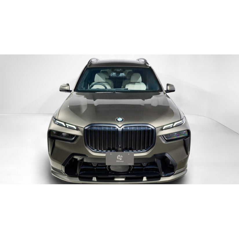 3Ddesign Front Splitter BMW X7 M60i G07 LCI M-Sport