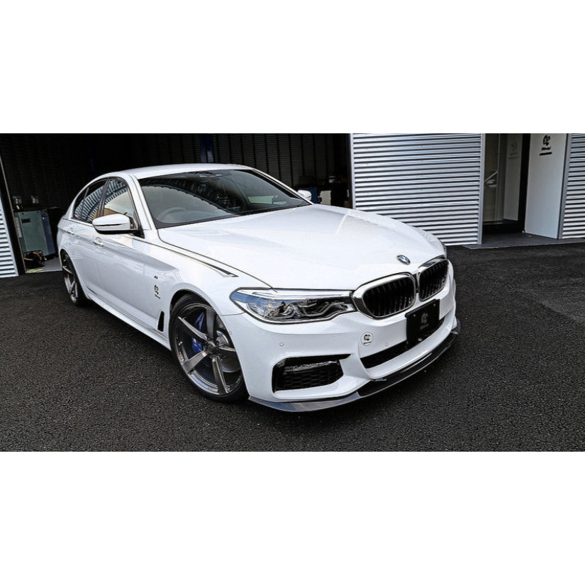 3Ddesign Front Splitter Carbon Fibre BMW 5 Series G30G 31 M-Sport