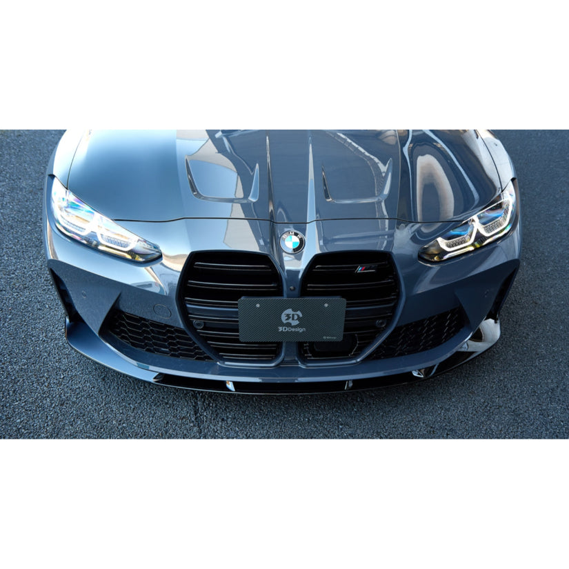 3Ddesign Front Splitter Gloss Black BMW M3 M4 G80 G82 G83