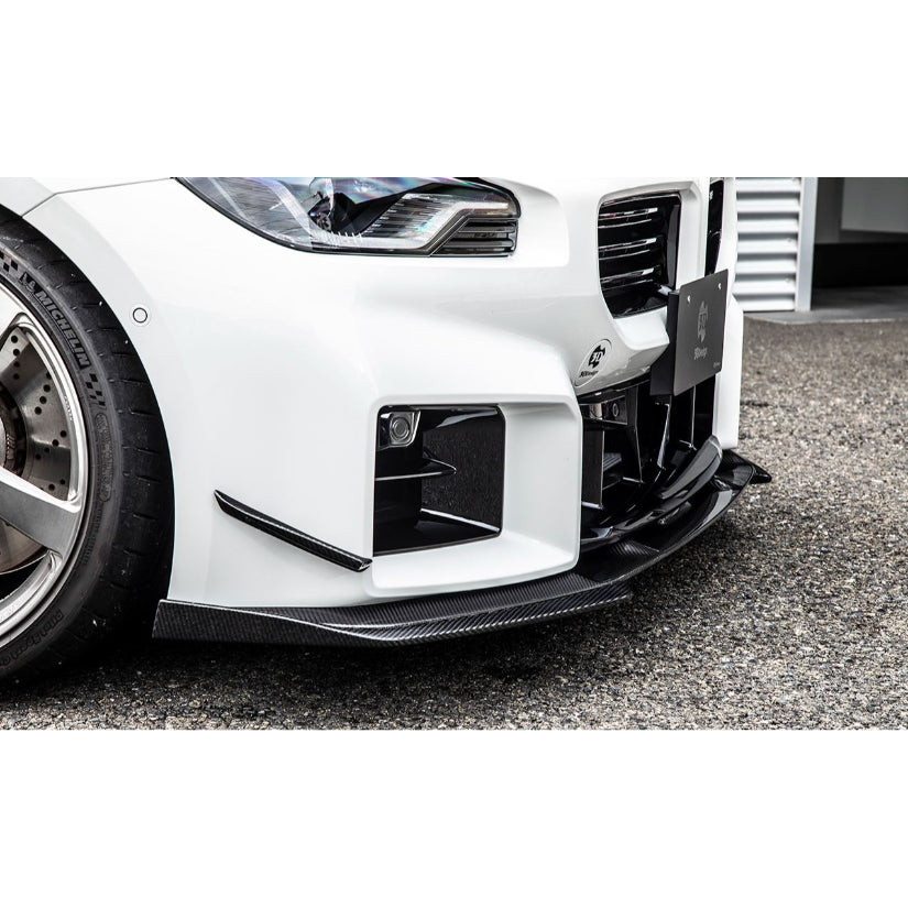 3Ddesign Front Splitter Set Carbon Fibre BMW M2 G87