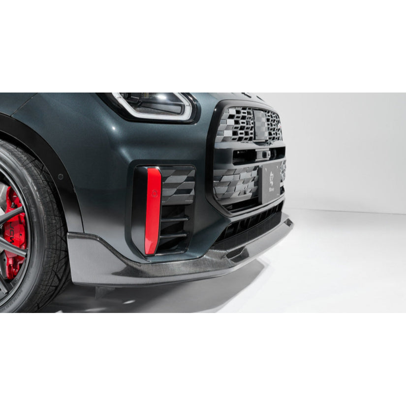 3Ddesign Front Splitter Carbon Fibre MINI Countryman JCW U25
