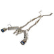 HKS Dual Exit Cat Back Exhaust System Infiniti Q60 CV37 15+