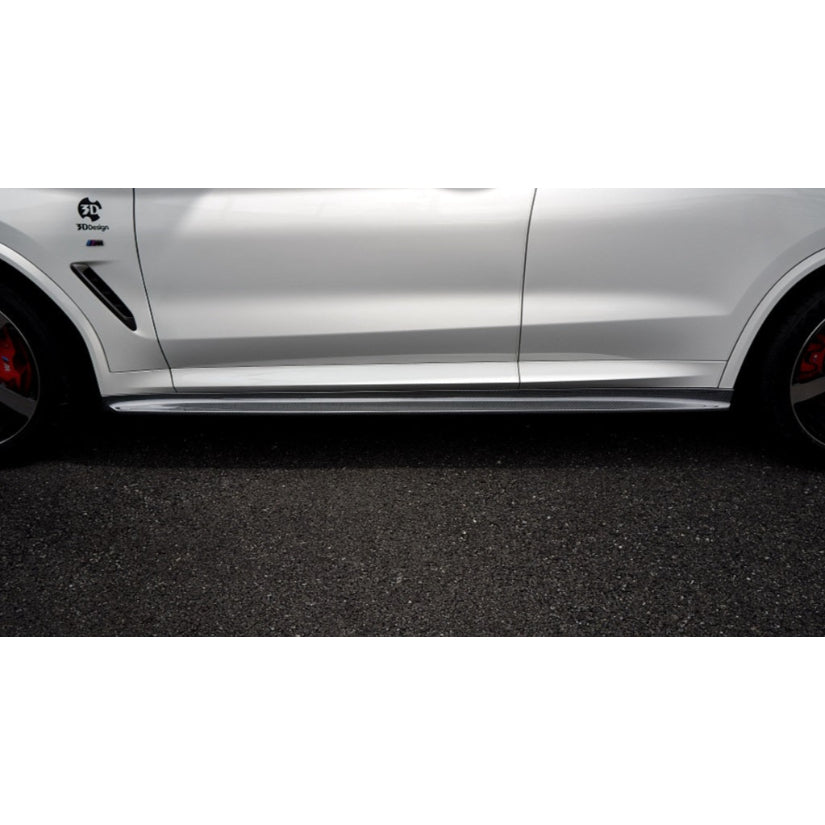 3Ddesign Side Skirts Carbon Fibre BMW X3 X4 G01 G02 M-Sport