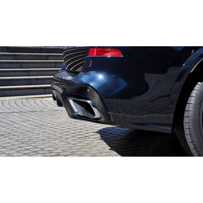3Ddesign Rear Side Diffuser Extension Carbon Fibre BMW X5 M50i G05 M-Sport