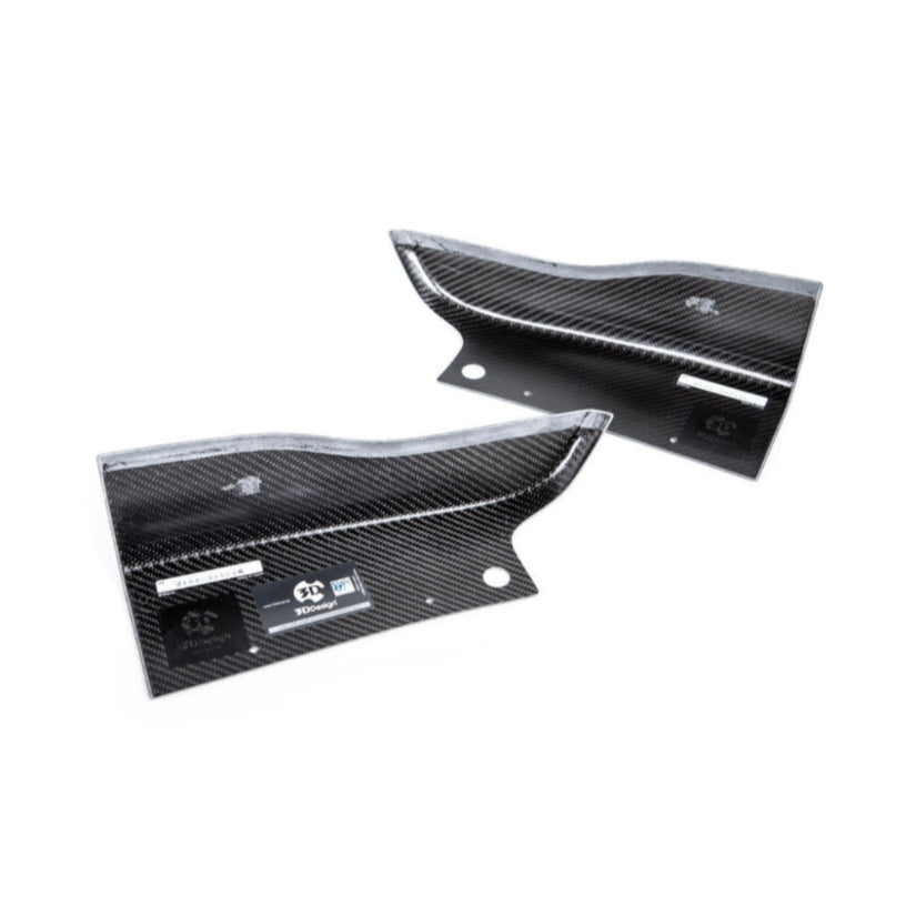 3Ddesign Rear Side Diffuser Extension Carbon Fibre BMW X5 M50i G05 M-Sport