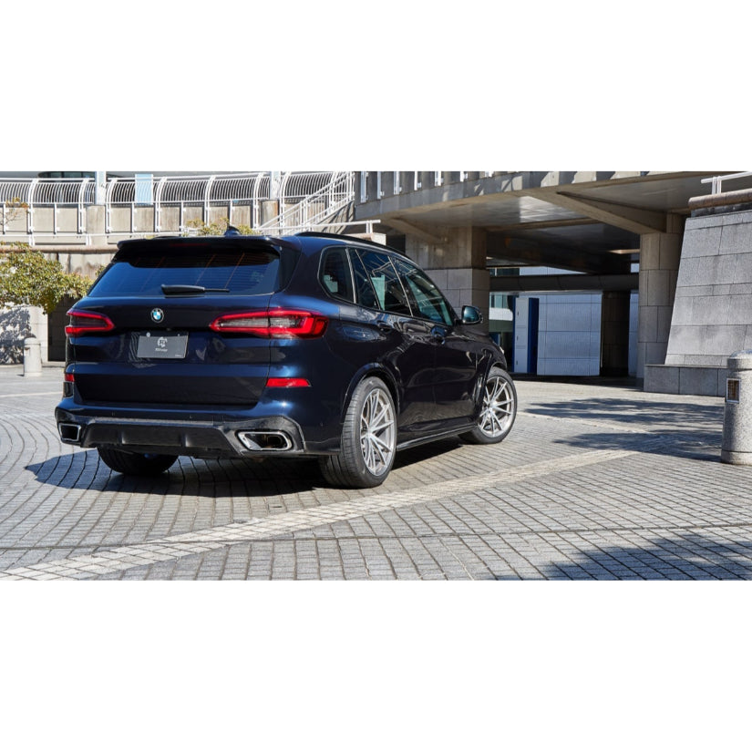3Ddesign Rear Side Diffuser Extension Carbon Fibre BMW X5 M50i G05 M-Sport