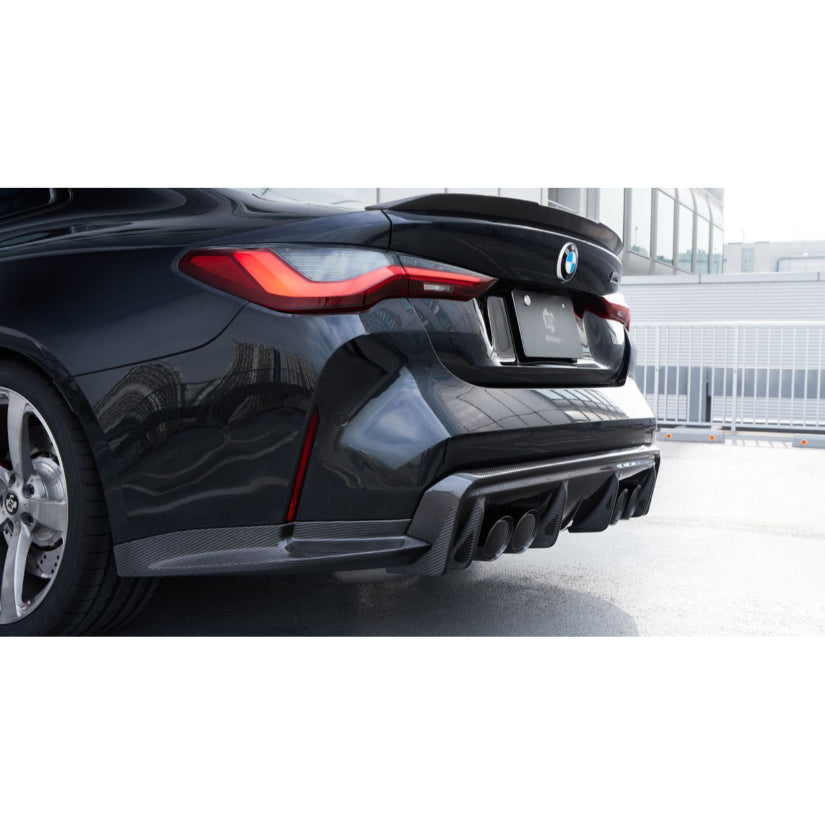 3Ddesign Rear Side Diffuser Extension Carbon Fibre BMW M3 G80