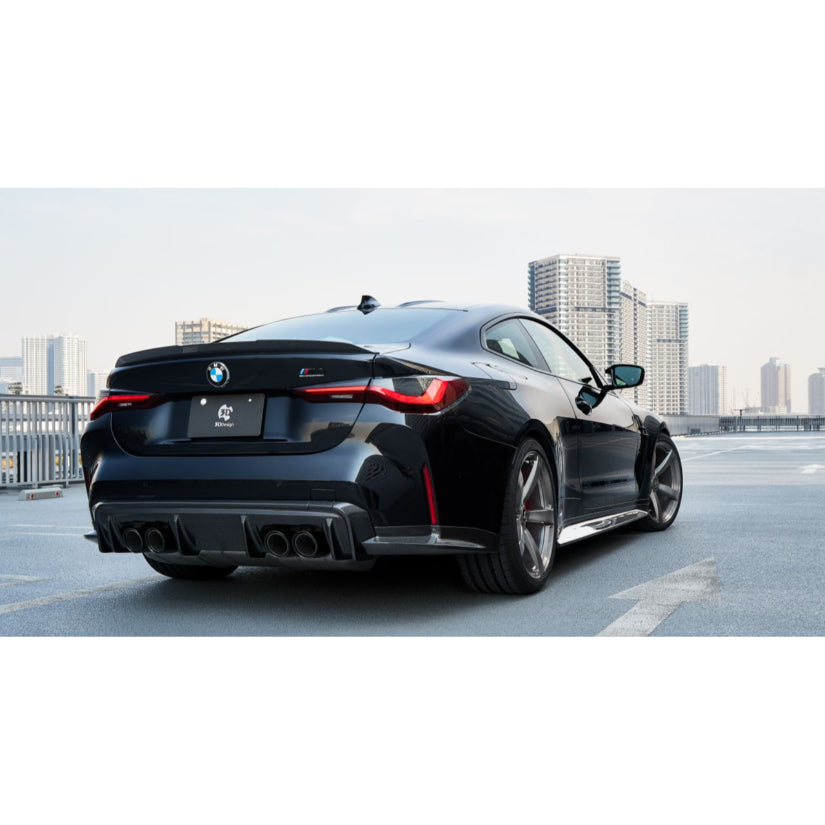 3Ddesign Rear Side Diffuser Extension Carbon Fibre BMW M3 G80