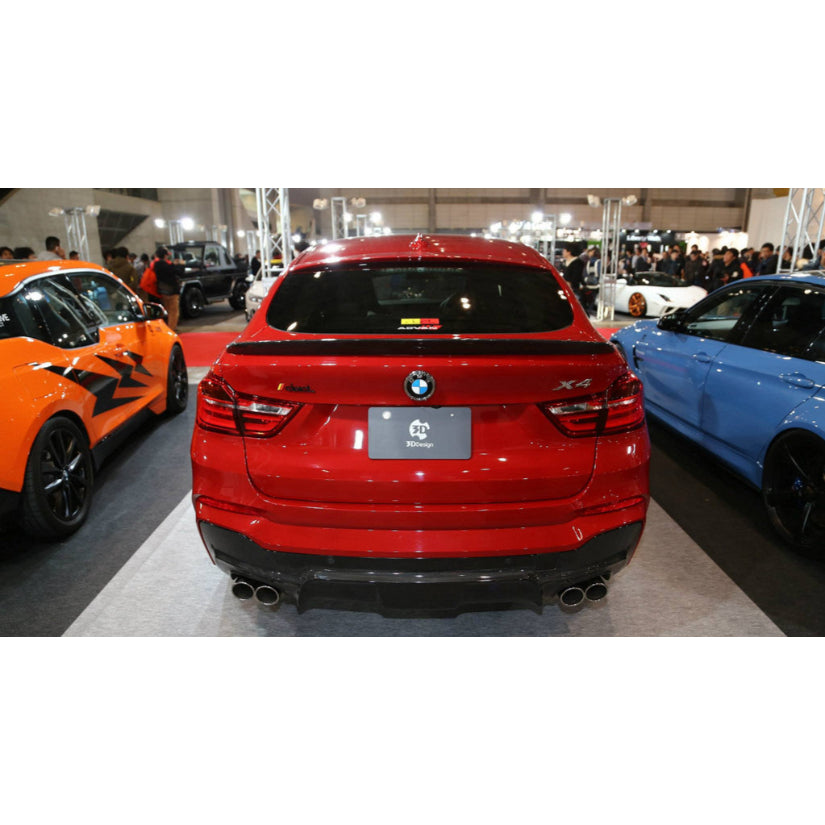 3Ddesign Rear Diffuser BMW X4 F26 M-Sport