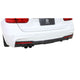 3Ddesign Duel Tip Rear Diffuser BMW 3 Series F30 F31 M-Sport
