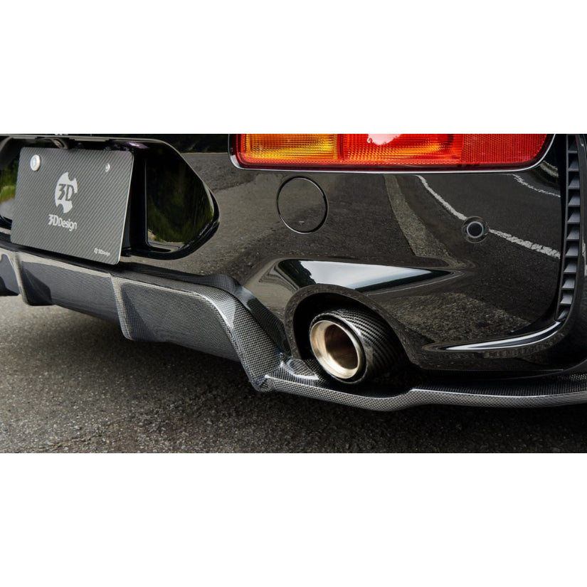 3Ddesign Rear Diffuser Carbon Fibre MINI F54 JCW LCI