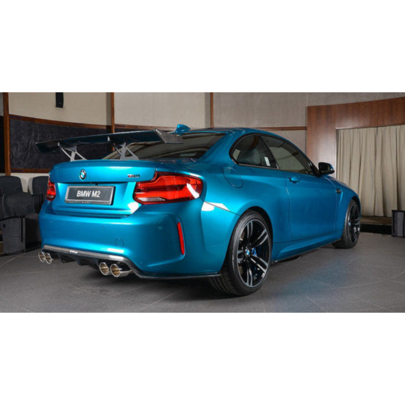 3Ddesign Quad Tip Rear Diffuser BMW M2 F87