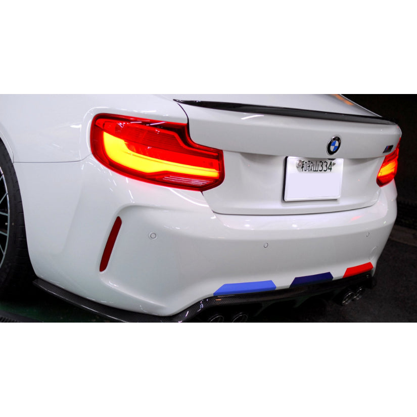3Ddesign Quad Tip Rear Diffuser BMW M2 F87