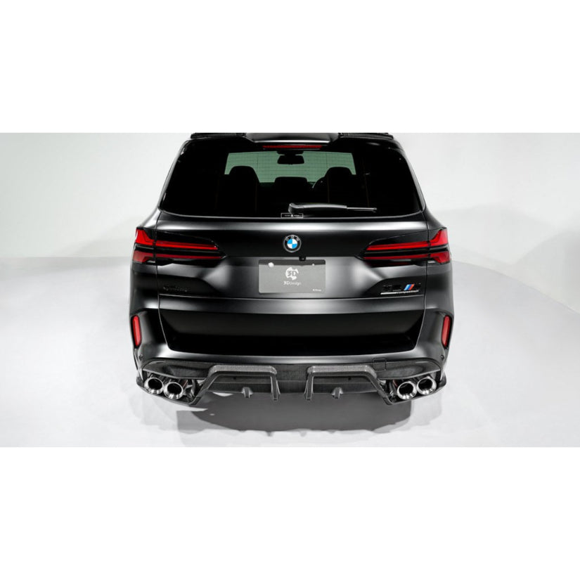3Ddesign Rear Diffuser Carbon Fibre Set BMW X5M F95 LCI