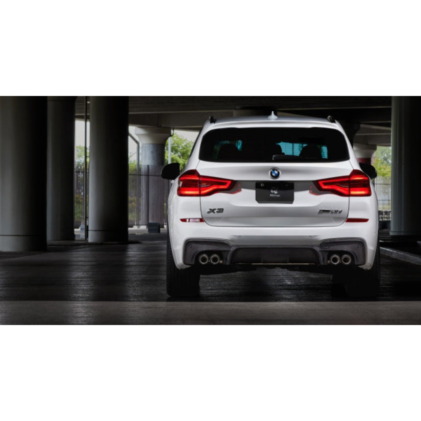 3Ddesign Quad Tip Rear Diffuser BMW X3 G01 M-Sport