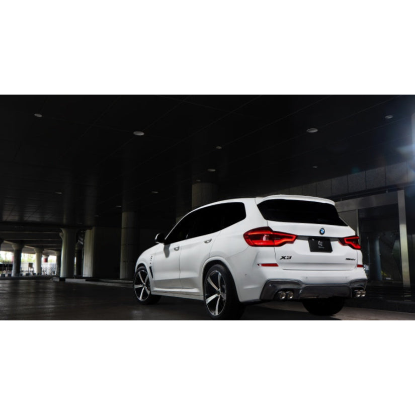 3Ddesign Quad Tip Rear Diffuser BMW X3 G01 M-Sport