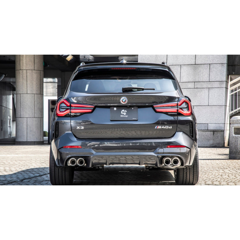 3Ddesign Rear Diffuser BMW X3 G01 LCI M-Sport
