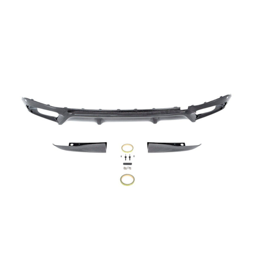 3Ddesign Rear Diffuser Carbon Fibre Set A BMW X5 M50i G05 M-Sport