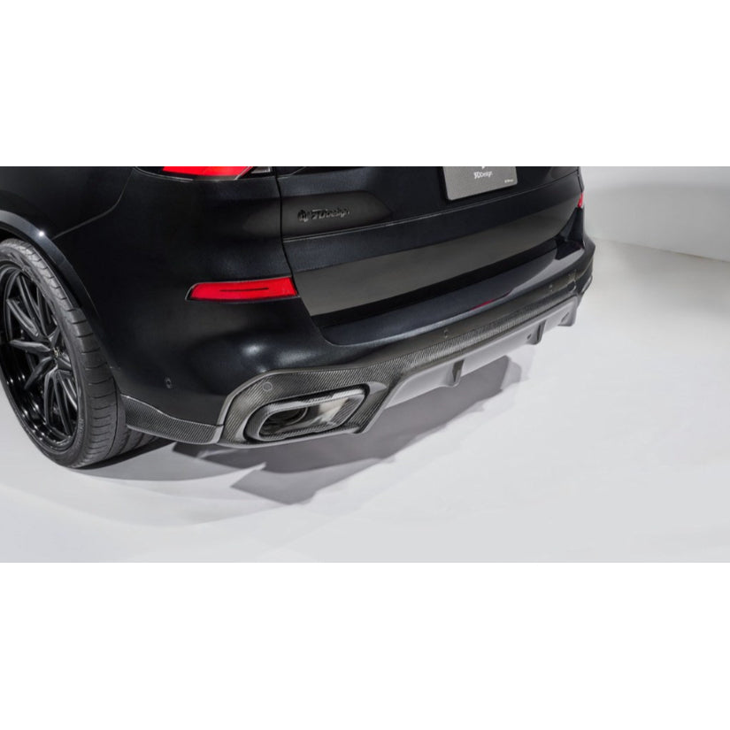 3Ddesign Rear Diffuser Carbon Fibre BMW X5 M60i G05 LCI M-Sport