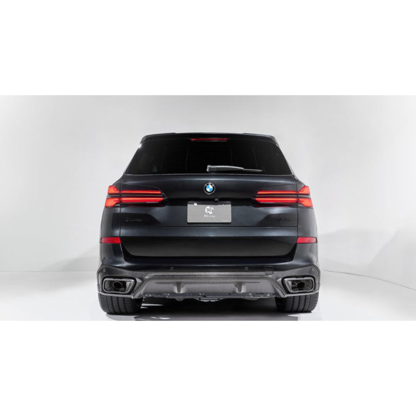 3Ddesign Rear Diffuser Carbon Fibre Set BMW X5 M60i G05 LCI M-Sport