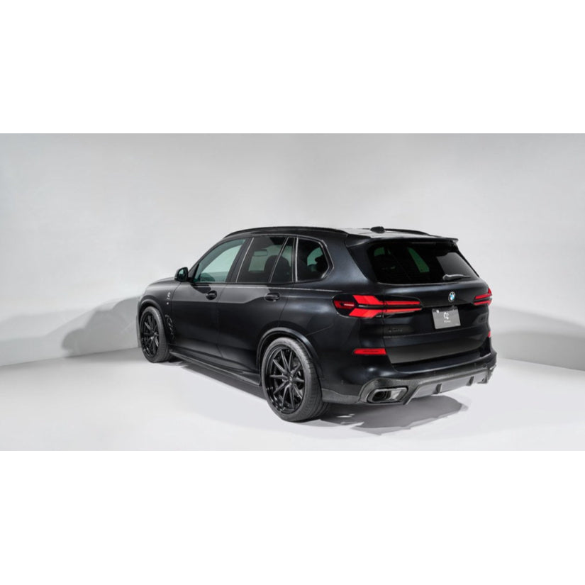 3Ddesign Rear Diffuser Carbon Fibre Set BMW X5 M60i G05 LCI M-Sport