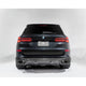 3Ddesign Rear Diffuser Carbon Fibre Set B BMW X5 G05 LCI M-Sport